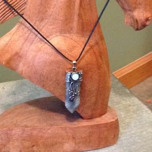 Smoky quartz necklace